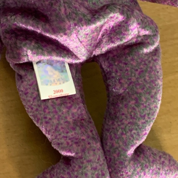 Rare 2000 Ty Beanie Baby Signature Bear Multiple Errors Tush Tag Numbers - Picture 3 of 9